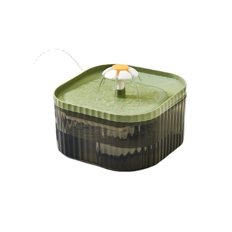 Xiaohua kassi nutikas veejaotur voolava vee pistikühendusega lemmikloomadele, juhtmega automaatne tsirkuleeriv veejaotur koerale