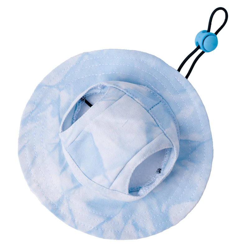 Популярна сладка шапка за домашни любимци на Amazon, разкриваща ушите, регулируема шапка за домашни любимци против удушаване и проливане