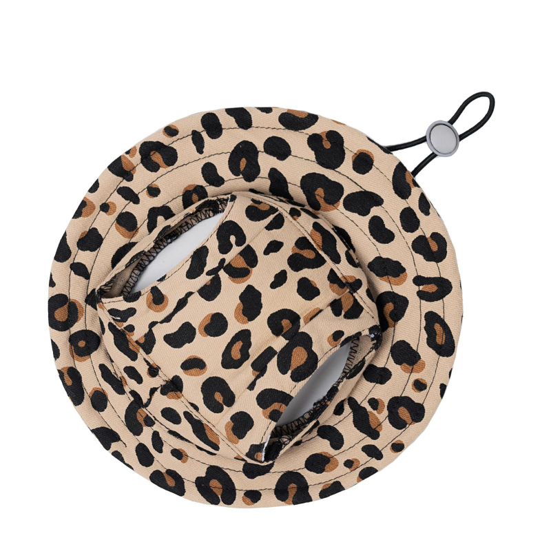 Популярна сладка шапка за домашни любимци на Amazon, разкриваща ушите, регулируема шапка за домашни любимци против удушаване и проливане