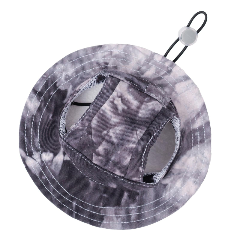 Популярна сладка шапка за домашни любимци на Amazon, разкриваща ушите, регулируема шапка за домашни любимци против удушаване и проливане