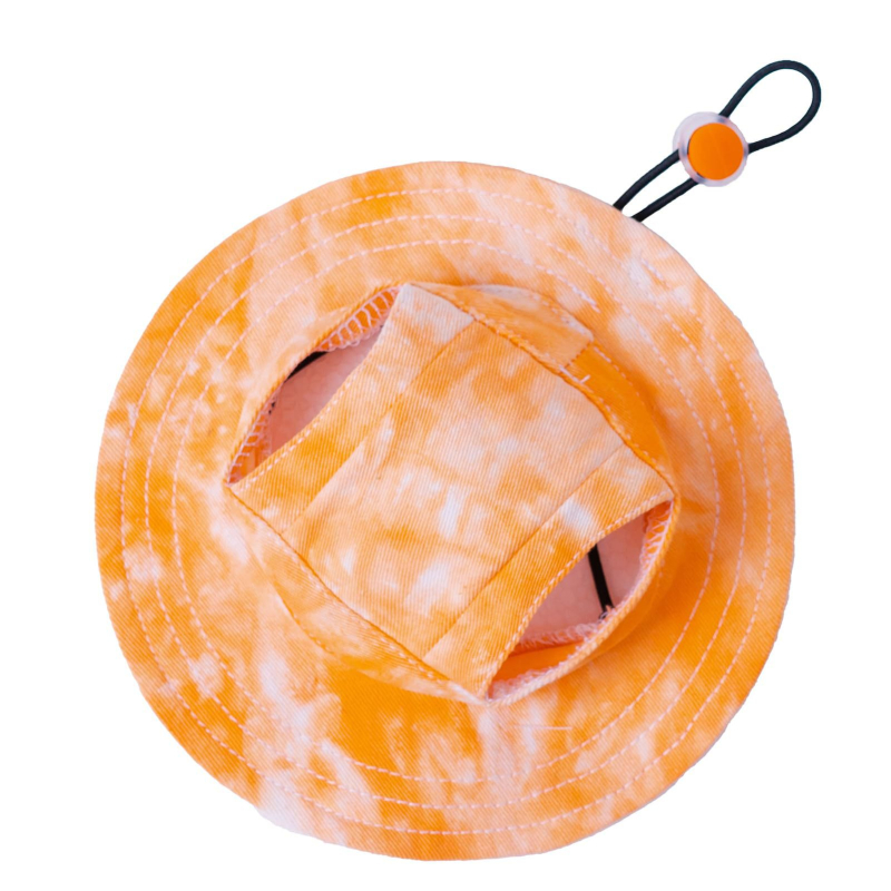 Популярна сладка шапка за домашни любимци на Amazon, разкриваща ушите, регулируема шапка за домашни любимци против удушаване и проливане