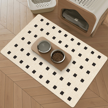 Tehnoloogia Nahk Lemmikloomade Imav Matt Koer Kass Riisikauss Placemat Vaikne Libisemiskindel Lemmikloomade Söötmine Pritsmekindel Imev Matt