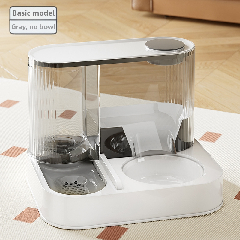 Nova automatska hranilica za mačke, zdjela za vodu, integrirana zdjela za hranu za mačke, dozator vode, dva u jednom umivaonika za hranjenje kućnih ljubimaca