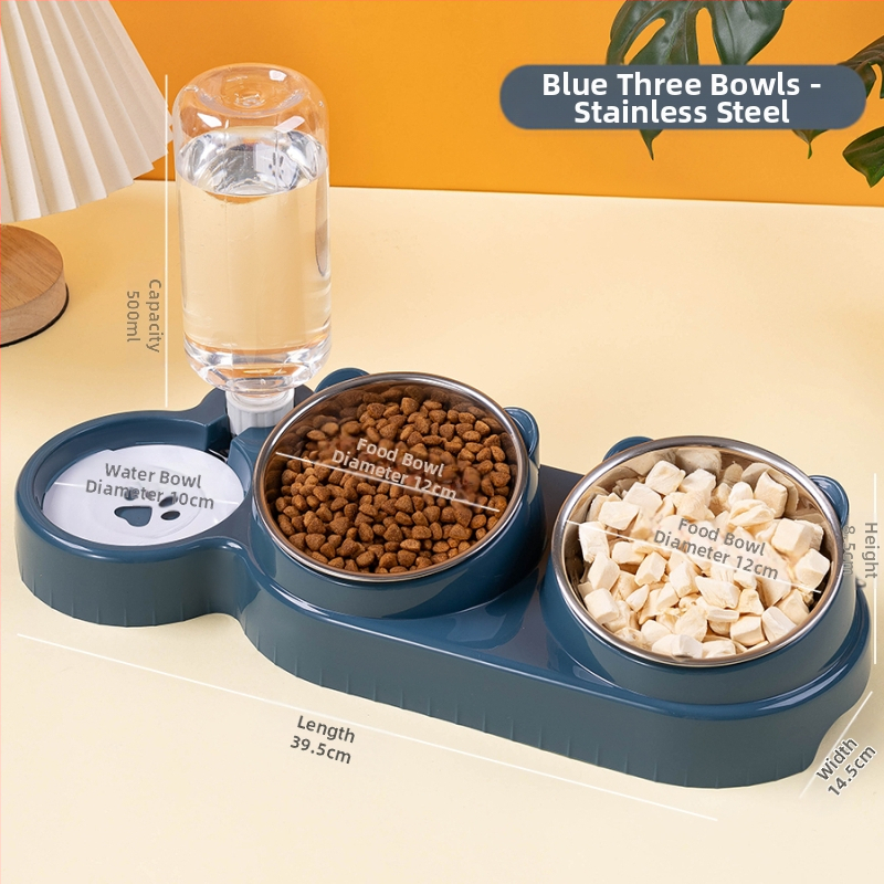 Kassikauss, kaldus suuga, koerakauss, kassi riisikauss, topeltkauss, roostevabast terasest automaatne veega täitmise lemmikloomakauss, kaks-ühes joogivee söötja