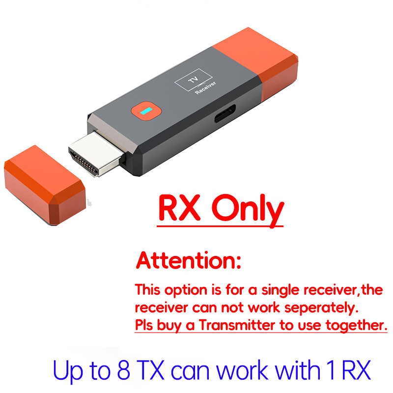 Amazoni kuummüük HDMI traadita saatja vastuvõtja 50M kaasaskantav traadita saatja pikendaja