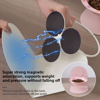 Keraamiline kõrge jalaga kauss, eemaldatav lemmikloomade kassikauss, kassi- ja koerakauss, kaelalülide kaitse, löögikindel kassitoidukauss, kallutatav kauss