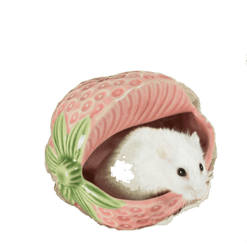 Bogyós kerámia fészek Hörcsögfészek Aranymedve menedékfészek Nagy, hűsítő nyári, egész évszakos univerzális tereprendezési iglu