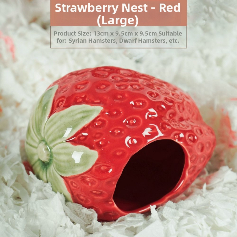 Bogyós kerámia fészek Hörcsögfészek Aranymedve menedékfészek Nagy, hűsítő nyári, egész évszakos univerzális tereprendezési iglu