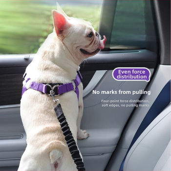 Χονδρική κατοικίδιο ζώο αυτοκίνητο στήθος πλάτη οδήγησης έκτακτης ανάγκης φρένο στροφή αντι-πετώντας σκύλος έλξης σχοινί άνετο μηδενική πίεση σκύλο στήθος πλάτη