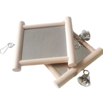 Διασυνοριακή Προμήθεια Παιχνιδιών για Παπαγάλους, Τετράγωνος Καθρέφτης, Άμεσες Πωλήσεις Εργοστασίου Amazon, Προμήθειες για Κλουβιά Πουλιών, Προμήθειες Γκιλοτίνας