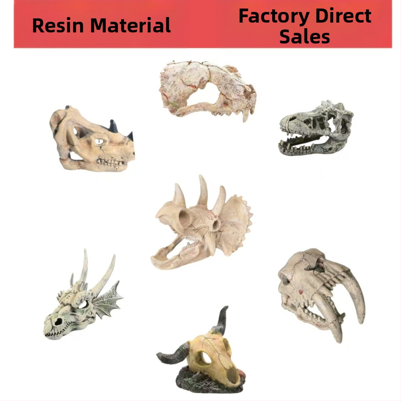 Roomajate lemmikloomade vältimisaugu kalapaagi haljastus, kunstlik kraani luust fossiilsete kalade ja krevettide maja akvaariumi kaunistamise käsitöö, eksootiline lemmikloom