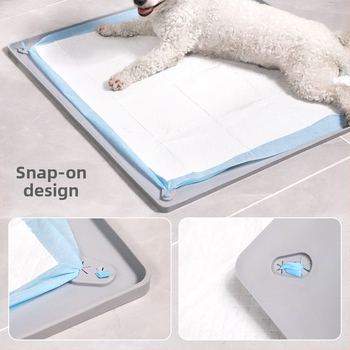 Διασυνοριακό μαξιλάρι πάνας σιλικόνης για κατοικίδια, πλενόμενο επαναχρησιμοποιήσιμο μαξιλάρι εκπαίδευσης, μαξιλάρι στερέωσης πάνας μιας χρήσης για κατοικίδια