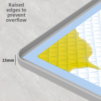 Διασυνοριακό μαξιλάρι πάνας σιλικόνης για κατοικίδια, πλενόμενο επαναχρησιμοποιήσιμο μαξιλάρι εκπαίδευσης, μαξιλάρι στερέωσης πάνας μιας χρήσης για κατοικίδια