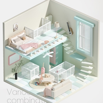 Kistestű, közepes és nagytestű kutyáknak való beltéri kisállatkerítés, kutyakerítés, kutyakerítés ketrec, fúvott műanyag kennel nagykereskedelem