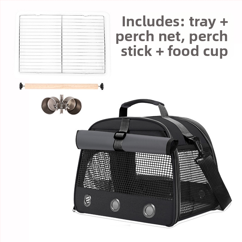 Väliskaubanduse tootjad hulgimüügis lindude kott papagoi kott kaasaskantav õlakott hingav lindude puur poorne rullkardin kaasaskantav lemmiklooma kott