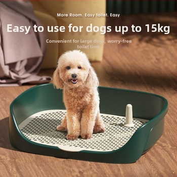 Koeratualett, sittavastane koerapott, väike täiskomplekt, automaatne koera liivakauss, roostevabast terasest Corgi spetsiaalne tualett