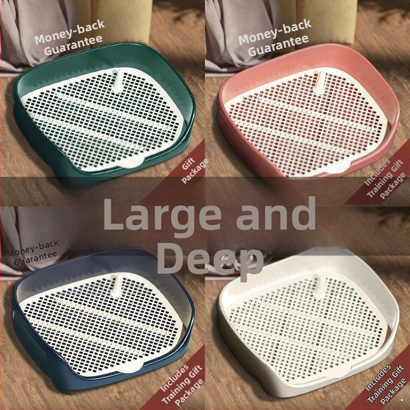 Тоалетна за кучета против лайна, малка, пълен комплект, автоматична тоалетна за кучета с пясък от неръждаема стомана, специална тоалетна за корги