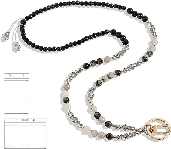 Kristallhelmestega kaelarihm, naturaalsetest pärlitest helmestega võtmerihm, õpetajate naiste kaelarihm