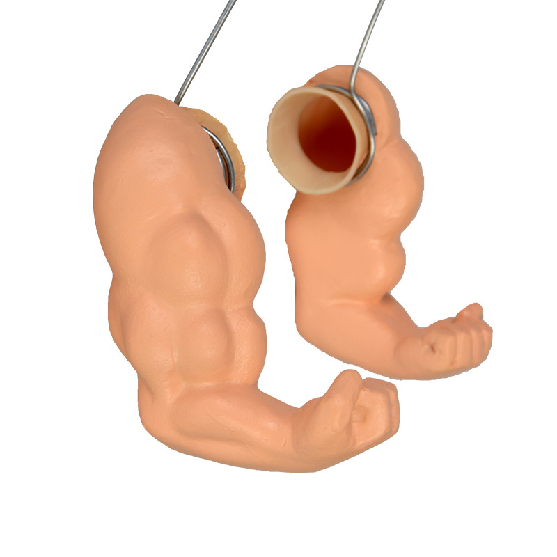 Žaislinis „Crossbridge Chicken Arm“ dinozaurų ranka, raumenų ranka, augintinis, Cole, antis, papūga, universalus dekoratyvinis rankinis žaislas augintiniui