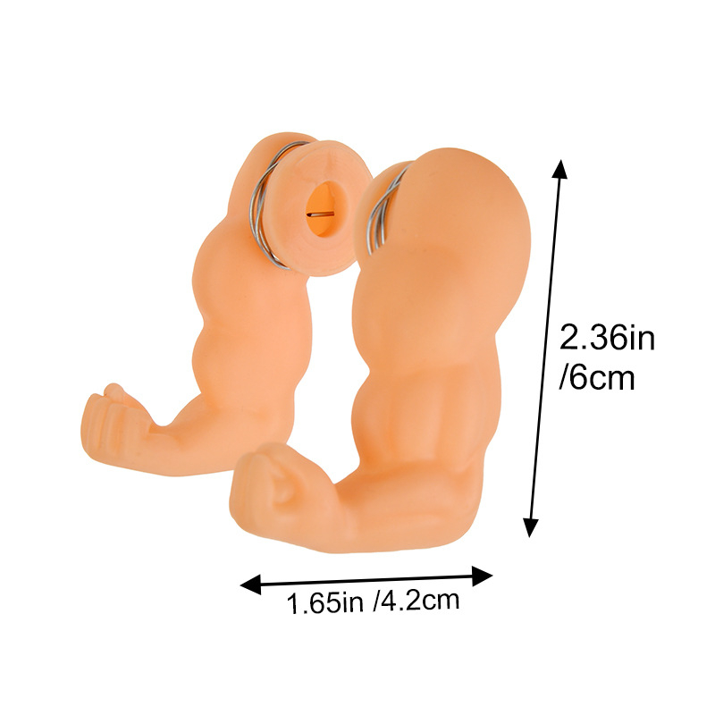 Žaislinis „Crossbridge Chicken Arm“ dinozaurų ranka, raumenų ranka, augintinis, Cole, antis, papūga, universalus dekoratyvinis rankinis žaislas augintiniui