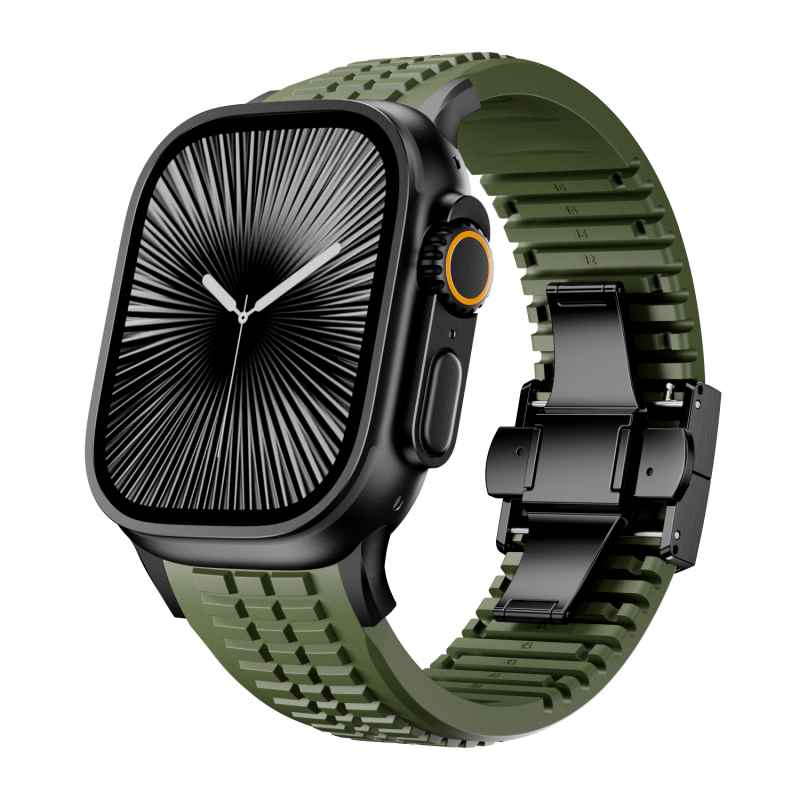Jauns produkts, kas piemērots Apple Watch Grenade silikona siksniņai Apple Watch 42/44/45/46/49 mm
