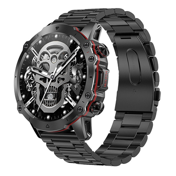 Új kültéri AK56 intelligens óra Bluetooth hívás 1,43 hüvelykes pulzusmérő vérnyomásmérő több sport intelligens óra