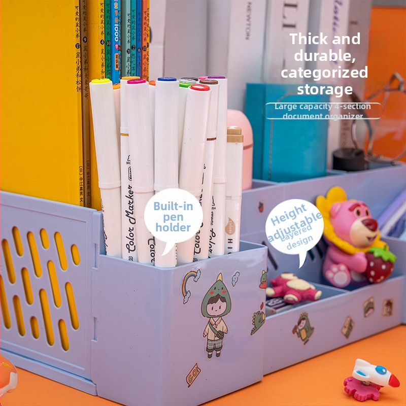 Поставка за книги за съхранение на файлове, папка, шкаф за съхранение на учебни материали, офис бар за файлове, шкаф за съхранение на кутии за файлове