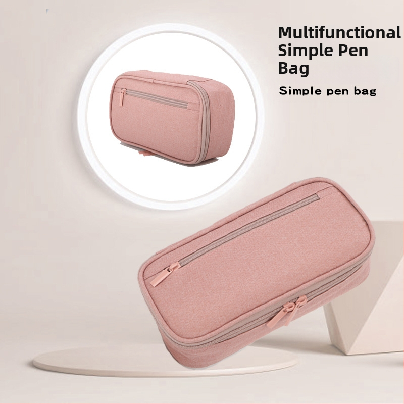 Taška na ceruzky Ins Style Niche Papiernictvo Box Žiaci základných škôl Dobrá kvalita 2024 Nová taška na ceruzky Žiaci základných škôl High-End Sense