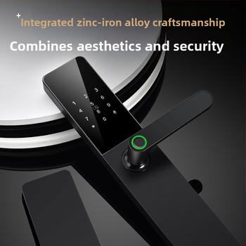 Bezmaksas piegāde Sejas atpazīšanas viedā durvju slēdzene Automātiska pirkstu nospiedumu bloķēšana Paroles bloķēšana Mājas drošības durvis Koka durvju elektroniskā slēdzene