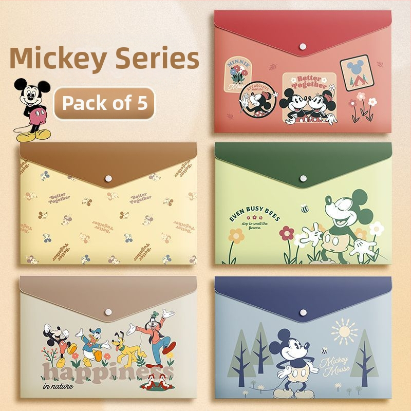 A4 koomiksifailikott paberist kirjatarvete hoiukott pp klõpsuga kott suure mahutavusega kontoriteabe failikott hulgimüük