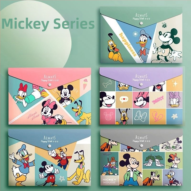 A4 koomiksifailikott paberist kirjatarvete hoiukott pp klõpsuga kott suure mahutavusega kontoriteabe failikott hulgimüük