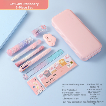 Χαρτικά Cat Claw σε ντεγκραντέ χρώμα, υψηλής εμφάνισης, τσάντα δώρου για φοιτητές στο τέλος του εξαμήνου, χονδρική πώληση βραβείων μάθησης