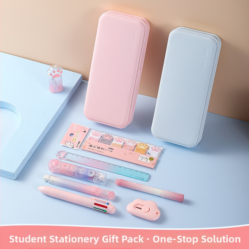 Prechodová farba Mačací pazúr papiernictvo oblek vysoko vyzerajúci študent papiernictvo darčeková taška na konci semestra vzdelávacie ceny veľkoobchod