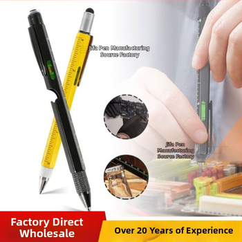 9-in-1 pudeļu attaisāmais turētājs pildspalvas maciņš LED gaismas pildspalva daudzfunkcionāla pildspalvas rīks 6-in-1 metāla lodīšu pildspalva dāvanu pildspalva