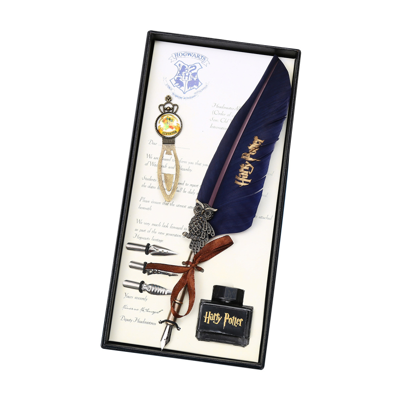 Euroopa retro maagiline kolledži sulepea kinkekarbis sulepea inglise tuulekäe konto päevikupliiats allkirjapliiats hulgimüük