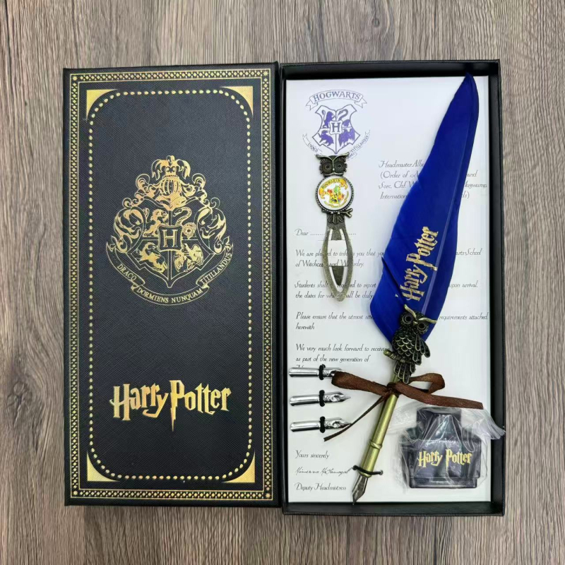 Euroopa retro maagiline kolledži sulepea kinkekarbis sulepea inglise tuulekäe konto päevikupliiats allkirjapliiats hulgimüük