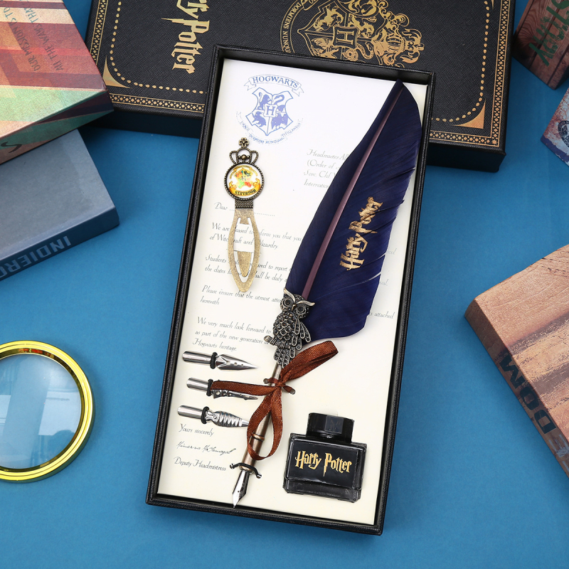 Euroopa retro maagiline kolledži sulepea kinkekarbis sulepea inglise tuulekäe konto päevikupliiats allkirjapliiats hulgimüük