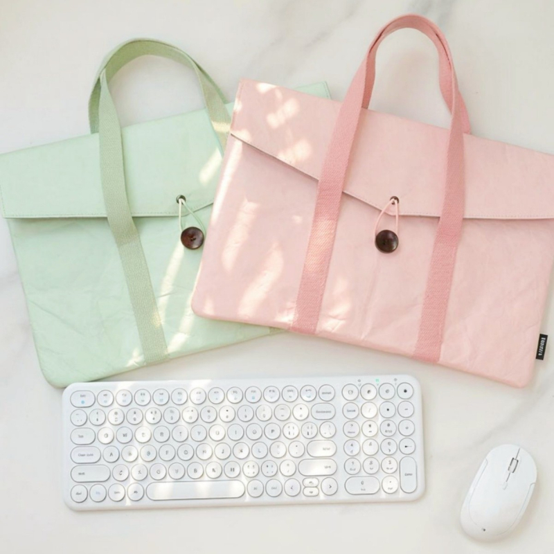 Dupont papírtáska nagykereskedelmi mosható retro válltáska számítógép táska tablet védőhuzat üzleti út kézitáska