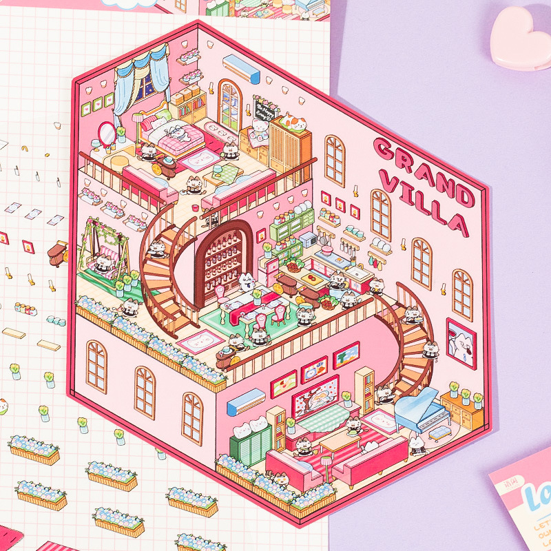 Liels izmērs! Jauna 4.0 lielu, augstas grūtības pakāpes mikro ainu kolekcija. Šī pašu darinātā rotaļu meitene.