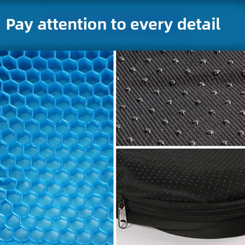 Kiaušinio formos pagalvėlė, keturių metų laikų vandens įpurškimo neturinti kėdė, minkšta, sutirštinta gelio automobilio vandens pagalvėlė biuro korio formos pagalvėlė