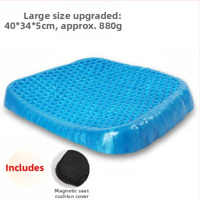 Kiaušinio formos pagalvėlė, keturių metų laikų vandens įpurškimo neturinti kėdė, minkšta, sutirštinta gelio automobilio vandens pagalvėlė biuro korio formos pagalvėlė