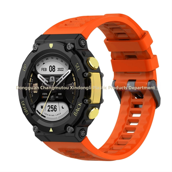 Κατάλληλο για Yuewo Amazfit T-Rex 2 Επίσημο ίδιο λουράκι από καουτσούκ Huami Rex 2 Λουράκι έτοιμο προς πώληση