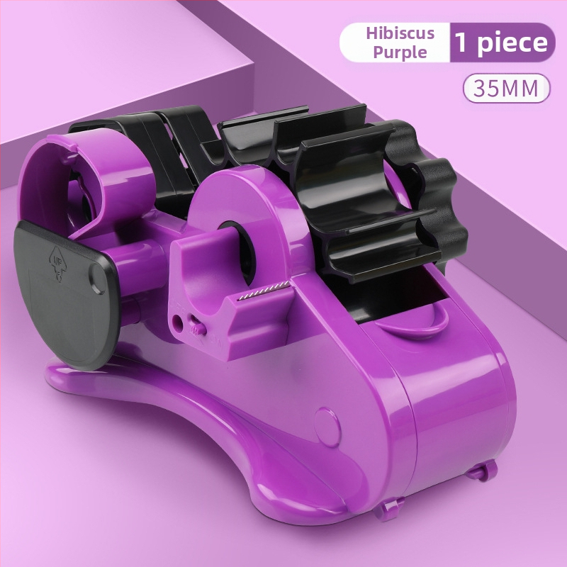 Határokon átnyúló népszerű multifunkcionális szalagtartó műanyag automata görgős asztali írószervágó tömítőszalag-gép