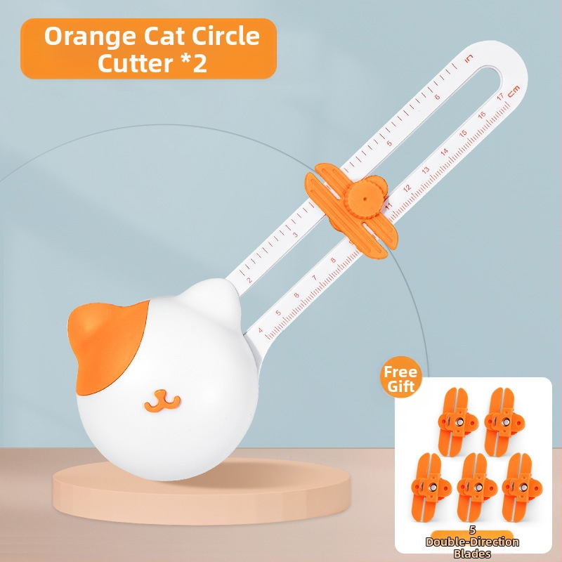 Кръгъл нож, кръгъл нож за хартия, триизмерен четири-в-едно нож за хартия, рязане на хартия, сгъване на хартия, ръчна сметка, кръгъл нож, нож за хартия, перфоратор