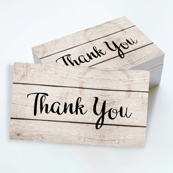 Tänukaart 50/pakk tänukaart kingitus pühade õnnitluskaart pulma äripeokutsekaart