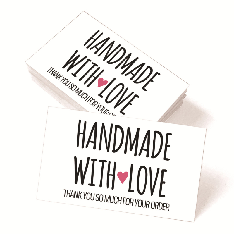 Tänukaart 50/pakk tänukaart kingitus pühade õnnitluskaart pulma äripeokutsekaart