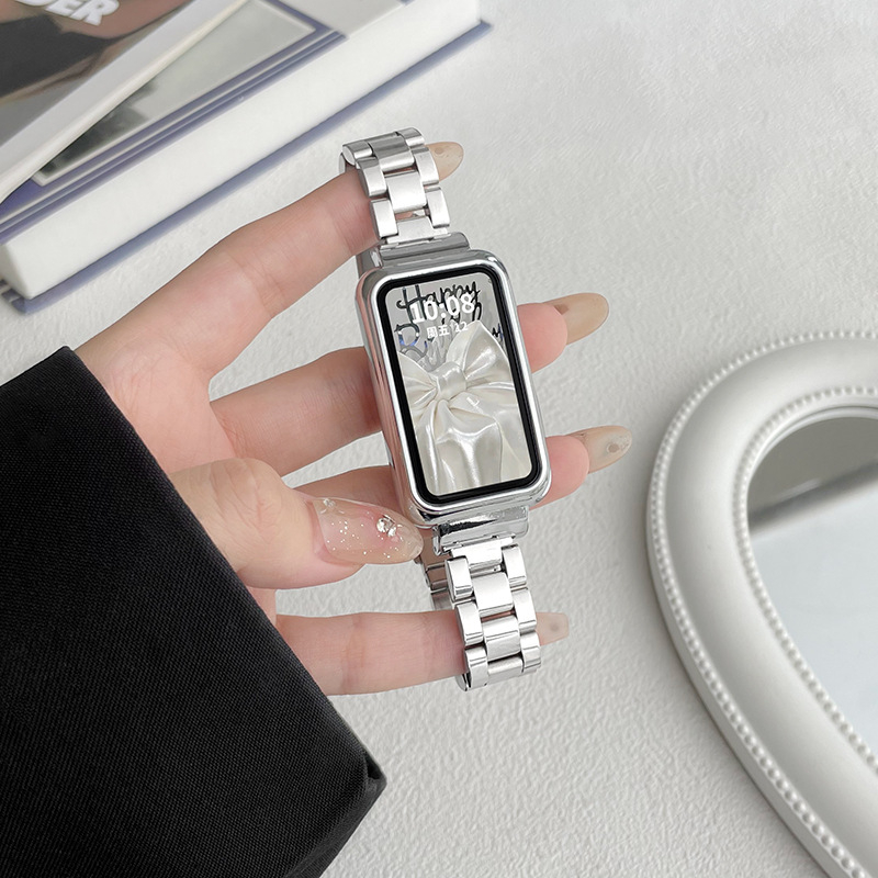 Huawei karkötőhöz 10/9/8/7/6pro szíj fém Glory karkötő 6/7nfc kiadás Instagram nyári női stílus