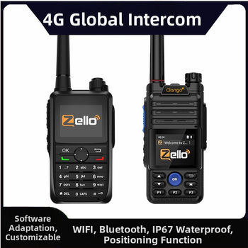 Globaalne Zello Walkie-Talkie avalik võrk 4g täisvõrk Bluetooth välistingimustes kasutatav väike GPS-piiriülene WiFi-intercom veekindel