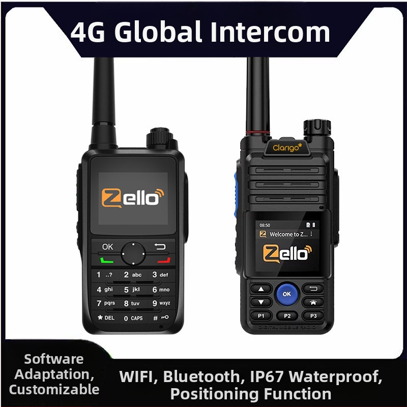 Παγκόσμιο ασύρματο Zello δημόσιο δίκτυο 4g πλήρες δίκτυο Bluetooth εξωτερικού χώρου μικρό GPS διασυνοριακό Wifi ενδοεπικοινωνία αδιάβροχο