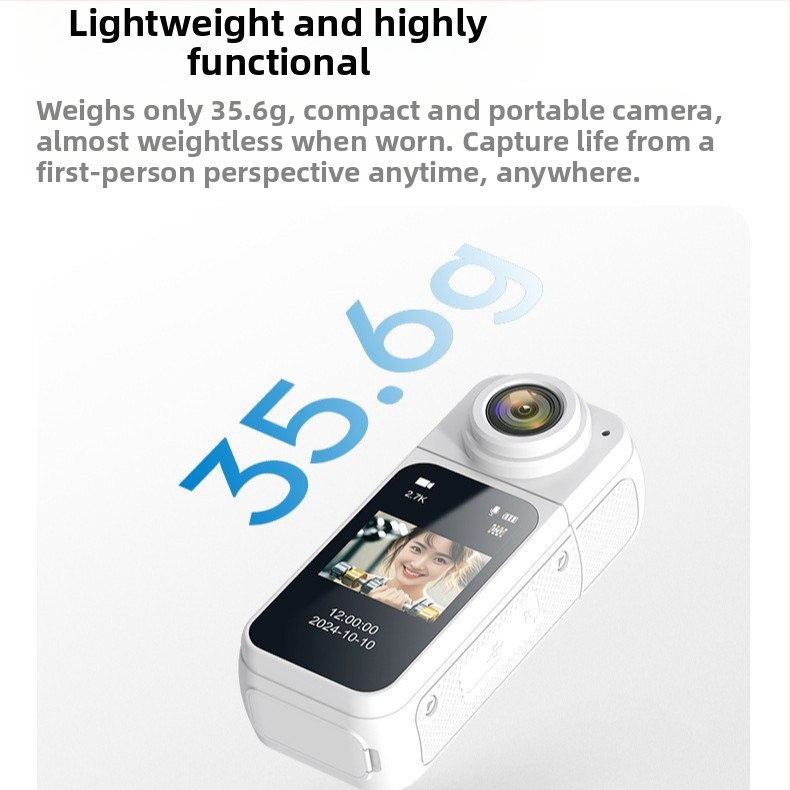 2.7K с WIFI поддръжка, мобилно приложение, възпроизвеждане в реално време, окачена камера за врата, DV спортна камера за открито S70